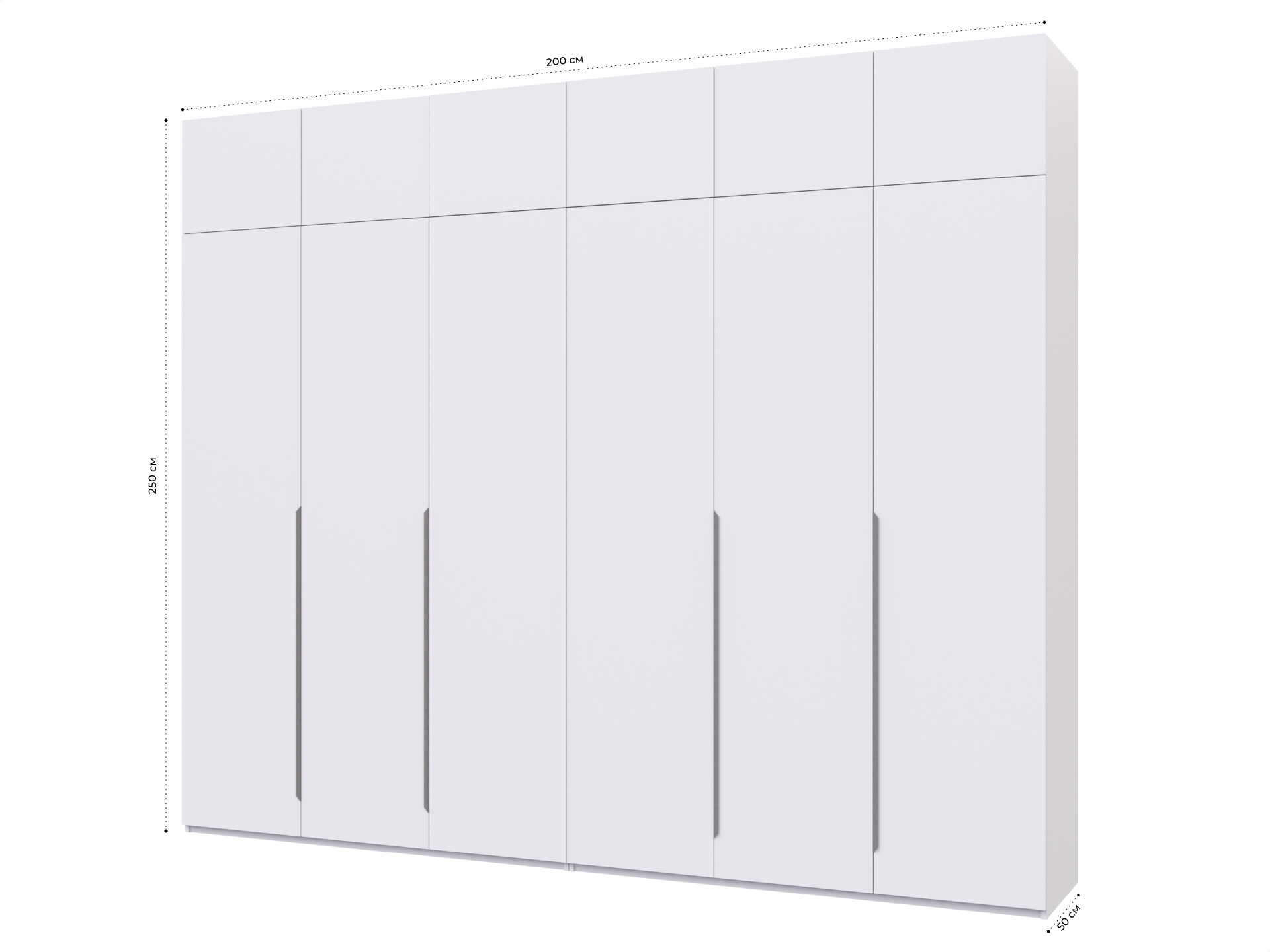 Распашной шкаф Пакс Альхейм 26 white (silver) ИКЕА (IKEA) изображение товара