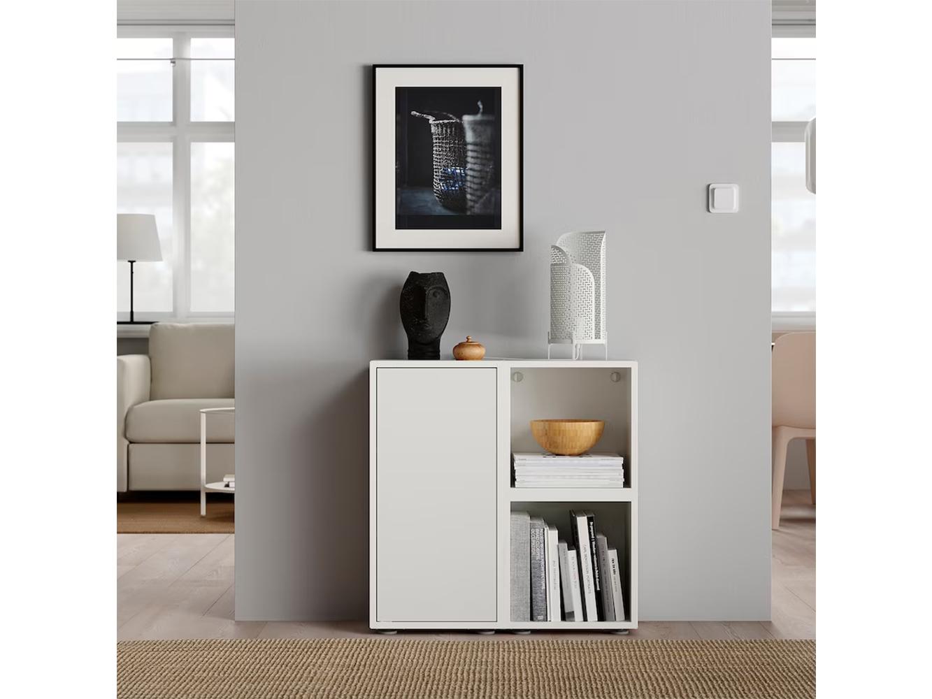 Стеллаж Экет 113 white ИКЕА (IKEA) изображение товара