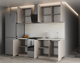 Изображение товара Кухонный гарнитур METOД 2 brown ИКЕА (IKEA) на сайте adeta.ru