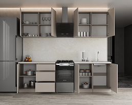 Изображение товара Кухонный гарнитур METOД 1 brown ИКЕА (IKEA) на сайте adeta.ru