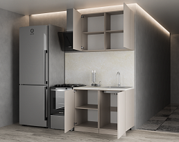 Изображение товара Кухонный гарнитур METOД 3 brown ИКЕА (IKEA) на сайте adeta.ru